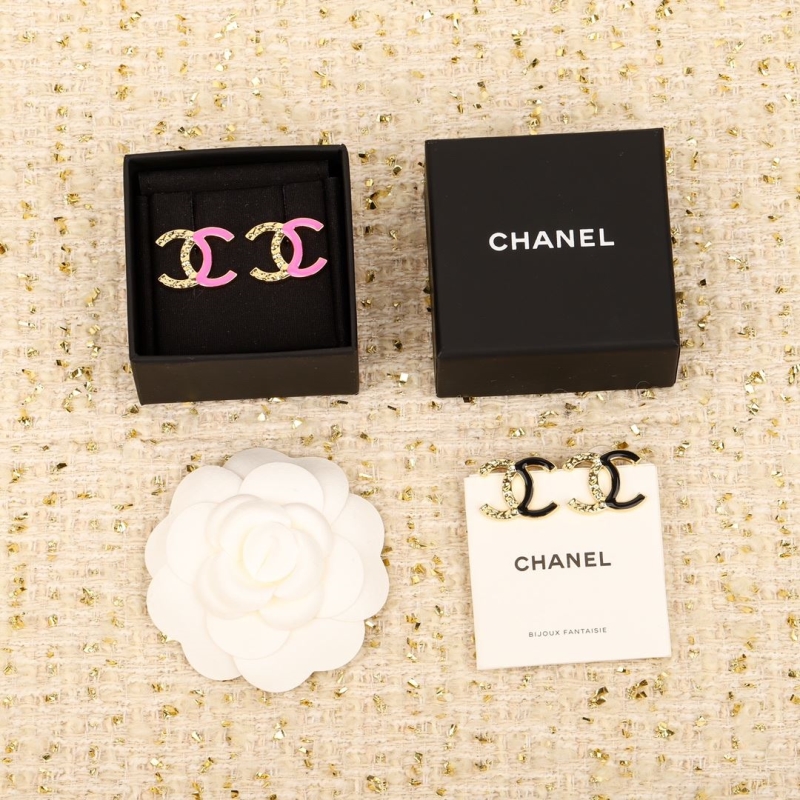 Ch*el earrings